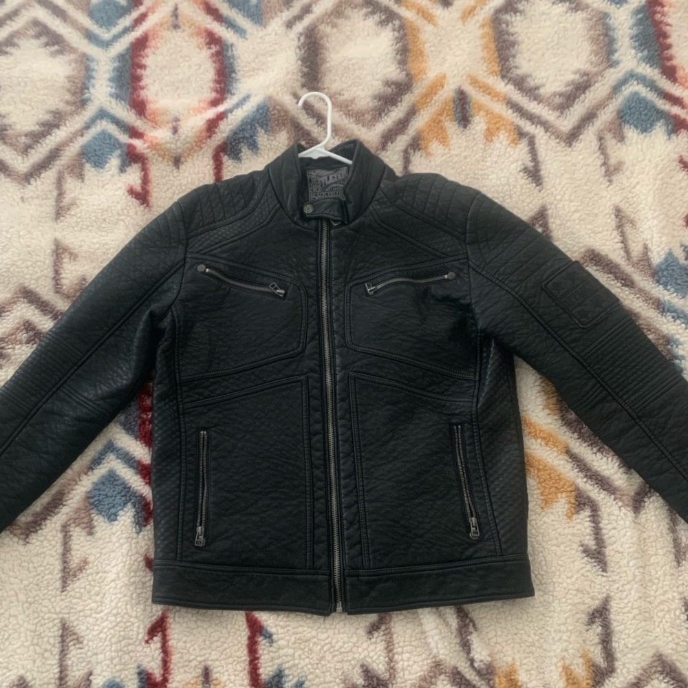 Affliction leather jacket